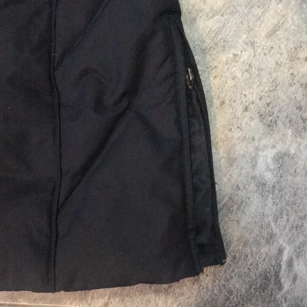 PERRY ELLIS Down Filled Long Black Warm Winter Puffy Parka Coat - Picture 5 of 8